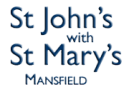 St John's with St Mary's Logo - Blue
